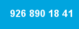 926 890 18 41
